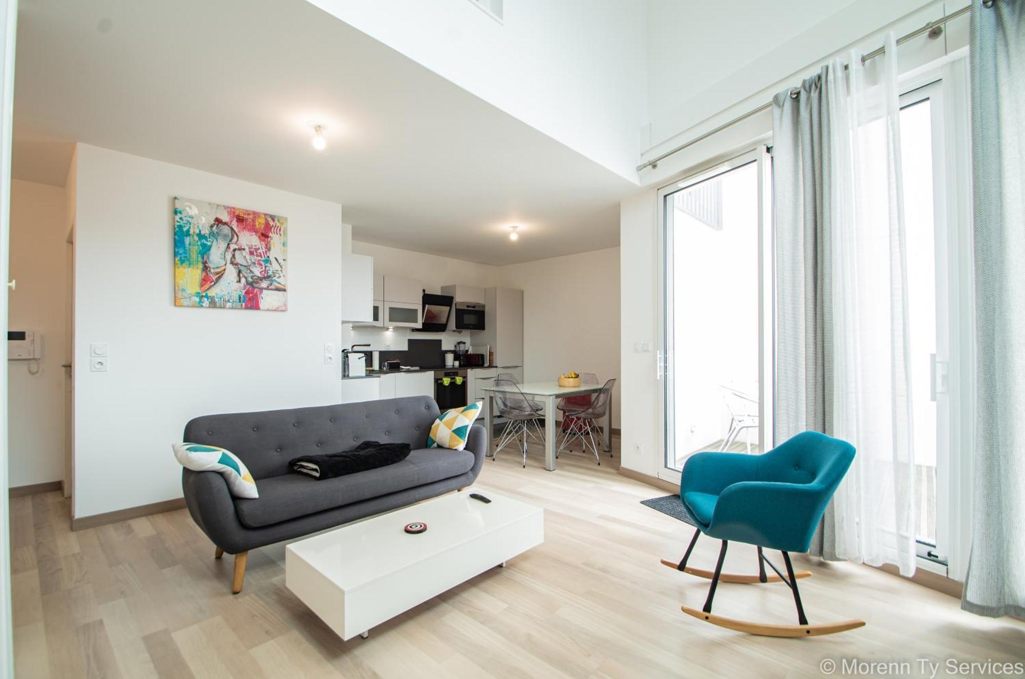 Triplex Terrasse Proche Metro - Ty Ar Mabilay Apartment Рен Екстериор снимка